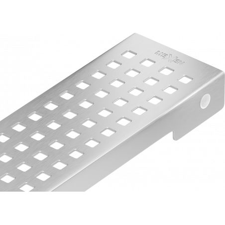 Mexen Flat M08 cache pour drain linéaire 100 cm, inox - 1025100