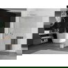 Mexen Kioto+ L paroi de douche Walk-in 65 x 200 cm, transparent, chrom - 800-065-123-01-00