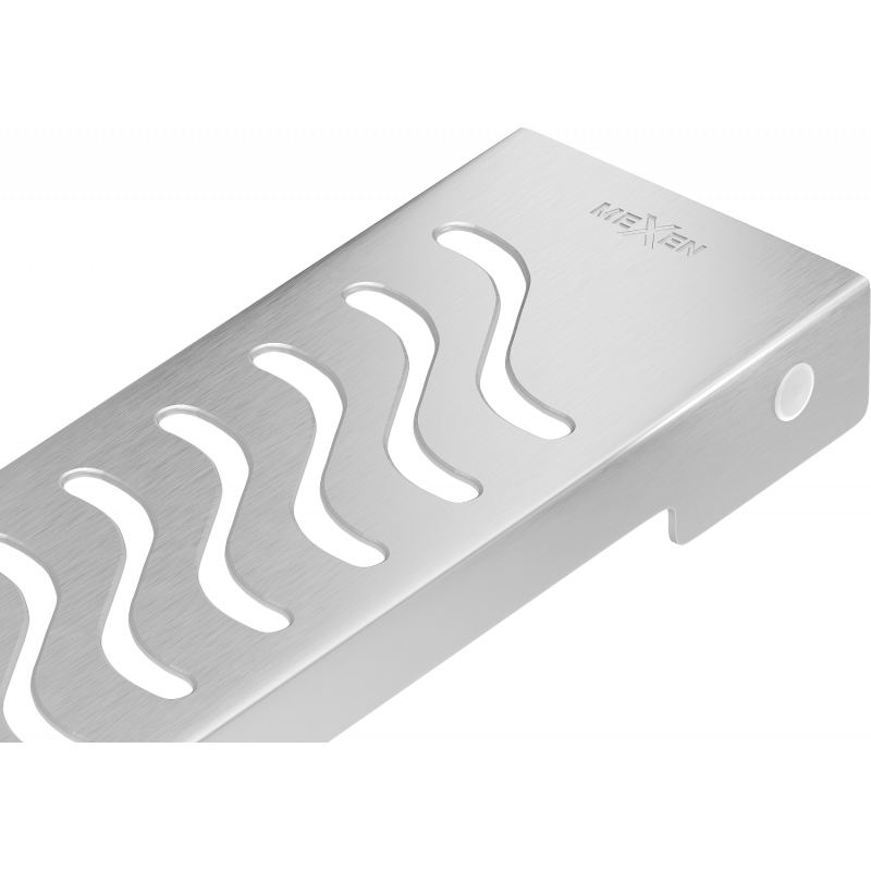 Mexen Flat M09 cache pour drain linéaire 80 cm, inox - 1028080