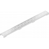 Mexen Flat M22 cache pour drain linéaire 50 cm, inox - 1029050