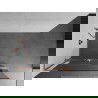 Mexen Kioto+ L paroi de douche avec étagère Walk-in 85 x 200 cm, transparent, laiton brossé - 800-085-123-65-00