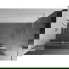 Mexen Kioto+ paroi de douche avec étagère Walk-in 140 x 200 cm, miroir, nickel brossé - 800-140-121-97-50