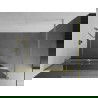 Mexen Kioto+ paroi de douche avec étagère Walk-in 100 x 200 cm, miroir, doré brossé - 800-100-121-55-50