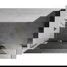 Mexen Kioto+ L paroi de douche avec étagère Walk-in 70 x 200 cm, transparent, doré - 800-070-123-50-00