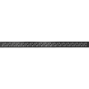 Mexen Flat M12 cache pour bonde linéaire 80 cm, noire - 1721080