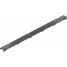 Mexen Flat M12 cache pour bonde linéaire 80 cm, noire - 1721080