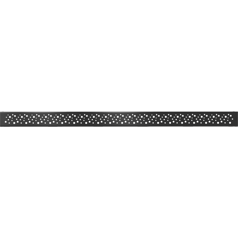 Mexen Flat Masque M12 pour écoulement linéaire 90 cm, noir - 1721090