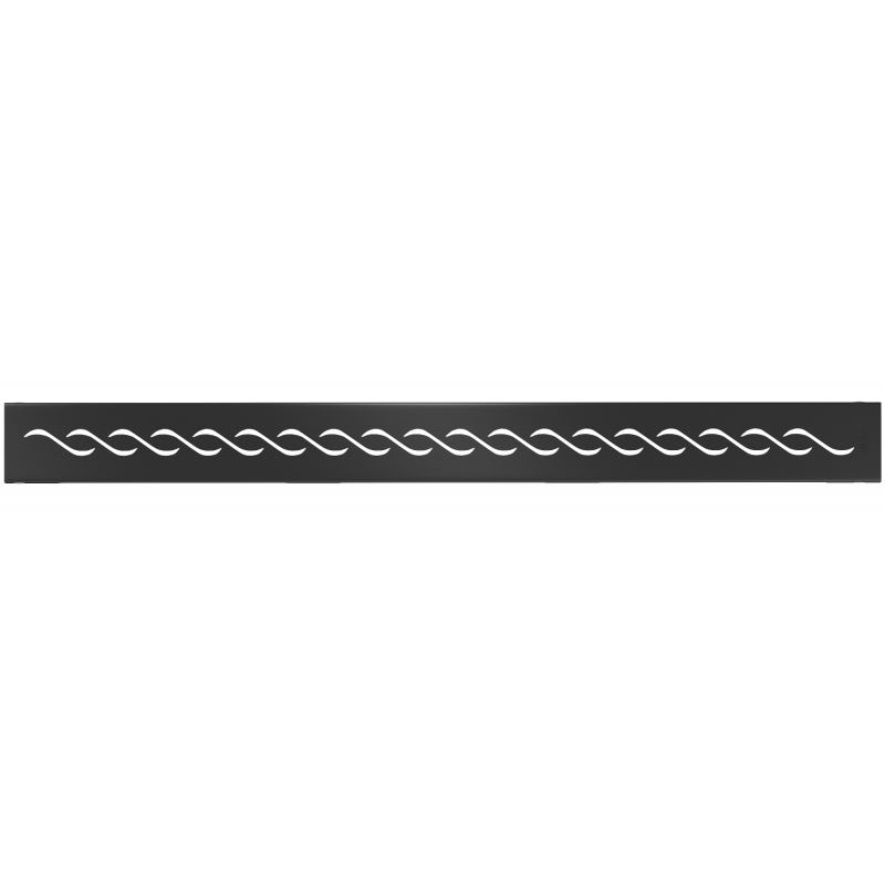 Mexen Flat M18 cache pour drain linéaire 60 cm, noir - 1723060