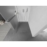 Mexen Kioto+ L panneau de douche avec étagère Walk-in 100 x 200 cm, givré, chrome - 800-100-123-01-30