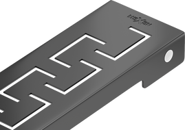 Mexen Flat M15 cache pour drain linéaire 90 cm, noir - 1724090