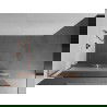 Mexen Kioto+ L paroi de douche avec étagère Walk-in 70 x 200 cm, transparent/douce, cuivre brossé - 800-070-123-65-35