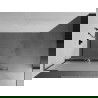 Mexen Kioto+ L paroi de douche avec étagère Walk-in 70 x 200 cm, verre givré, gris foncé brossé - 800-070-123-66-30