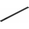 Mexen Flat Cache pour caniveau de douche MGB 80 cm, verre noir - 1026080