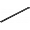 Mexen Flat MGB masque pour caniveau linéaire 80 cm, verre noir - 1026080