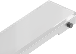 Mexen Flat MGW cache pour drain linéaire 50 cm, verre blanc - 1027050