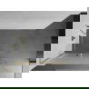 Mexen Kioto+ L paroi de douche avec étagère Walk-in 110 x 200 cm, givrée, dorée - 800-110-123-50-30