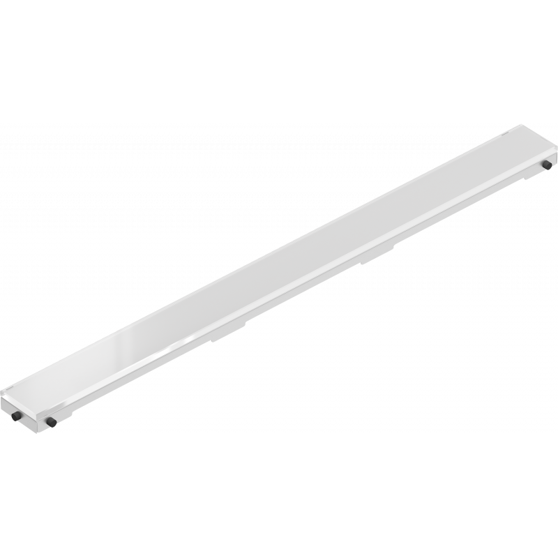 Mexen Flat MGW cache de drainage linéaire 60 cm, verre blanc - 1027060