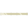 Mexen Flat M13 cache 2 en 1 pour drain linéaire 50 cm, or - 1519050