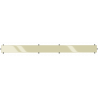 Mexen M13 2-en-1 couverture pour drain linéaire 50 cm, dorée - 1519050
