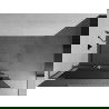 Mexen Kioto+ L paroi de douche avec étagère Walk-in 80 x 200 cm, graphite, gun gray brossé - 800-080-123-66-40