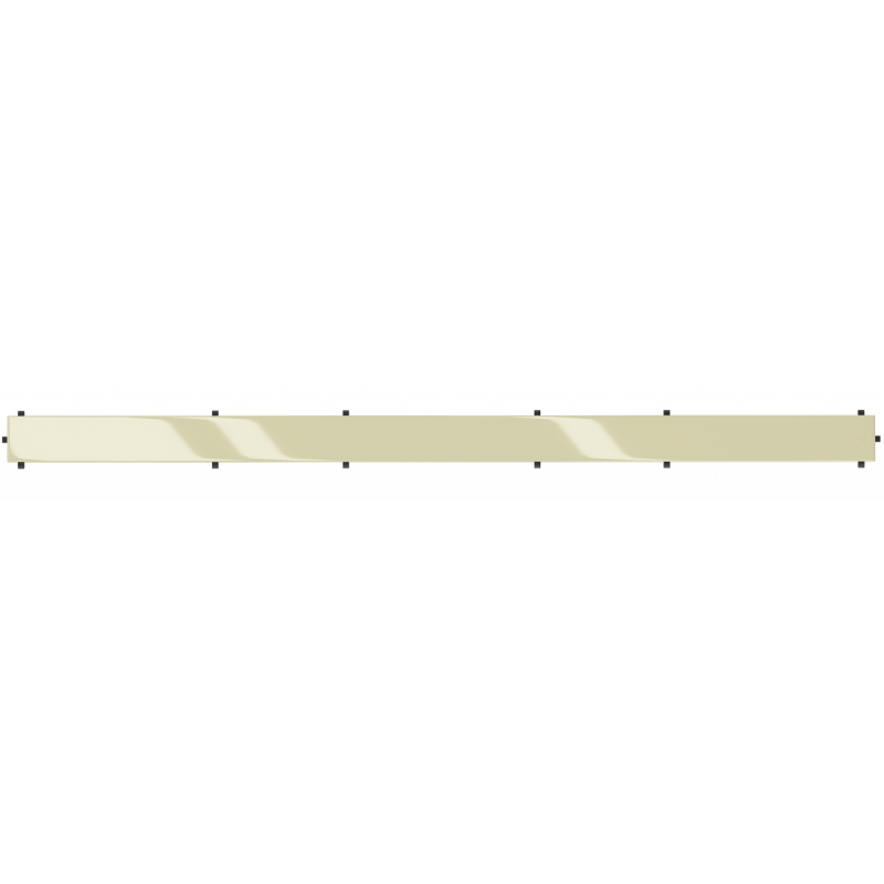 Mexen Flat M13 cache 2 en 1 pour drain linéaire 80 cm, or - 1519080