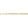 Mexen Flat M13 cache 2 en 1 pour drain linéaire 80 cm, or - 1519080
