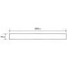 Mexen Flat M13 cache 2-en-1 pour le drain de sol 90 cm, or - 1519090