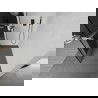 Mexen Kioto+ L paroi de douche Walk-in 90 x 200 cm, motif noir, gun metal - 800-090-123-95-70