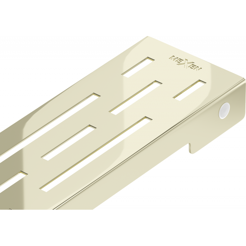 Mexen Flat M01 cache pour siphon de sol 50 cm, or - 1520050