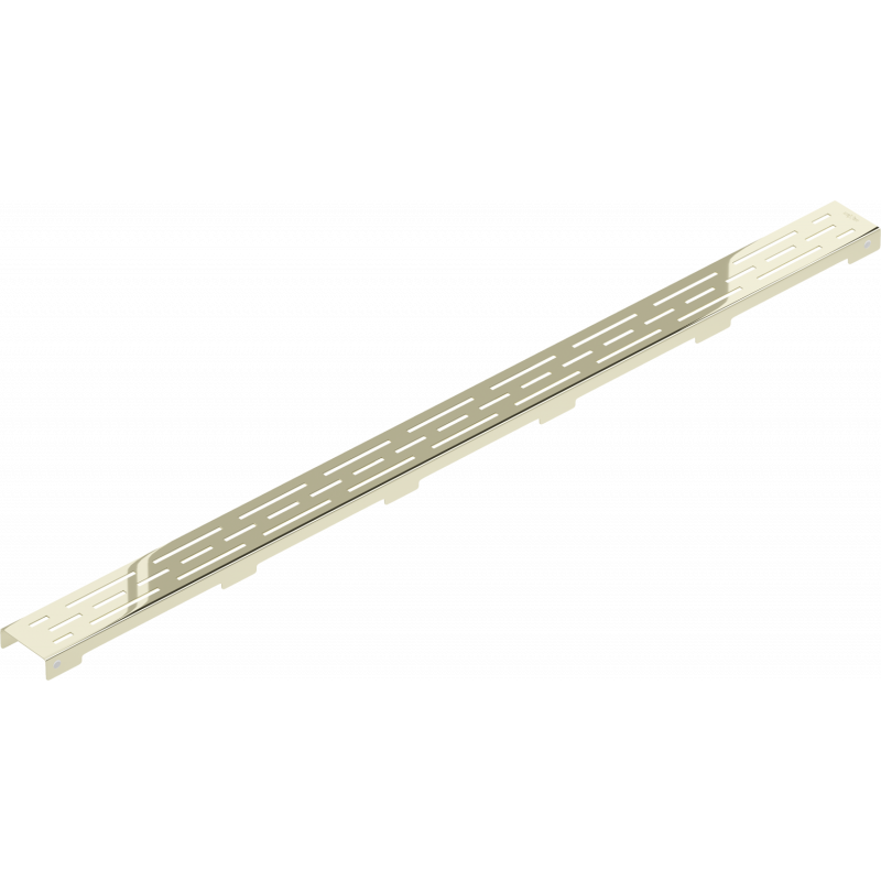 Mexen Flat M01 cache pour drain linéaire 100 cm, or - 1520100
