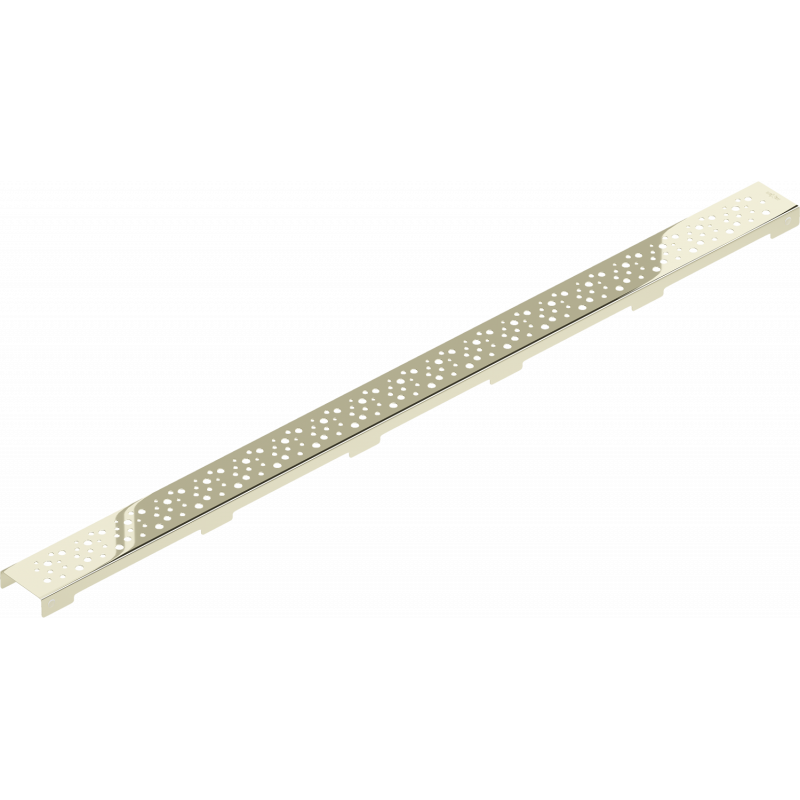 Mexen Flat M12 cache pour drain linéaire 100 cm, or - 1521100