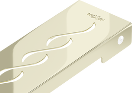 Mexen Flat M18 cache pour évacuation linéaire 50 cm, or - 1523050