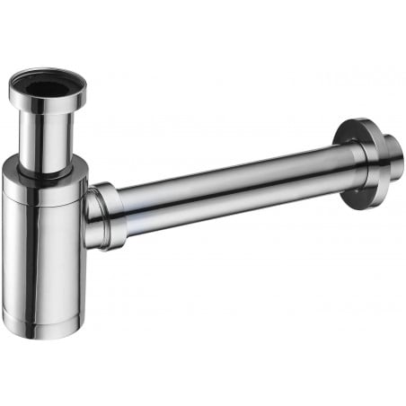 Mexen moitié de siphon pour lavabo rond, chrome - 79950-00