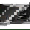 Mexen Kioto+ L paroi de douche avec étagère Walk-in 70 x 200 cm, miroir, laiton brossé - 800-070-123-65-50