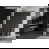 Mexen Kioto+ L paroi de douche avec étagère Walk-in 70 x 200 cm, miroir, or rose - 800-070-123-60-50