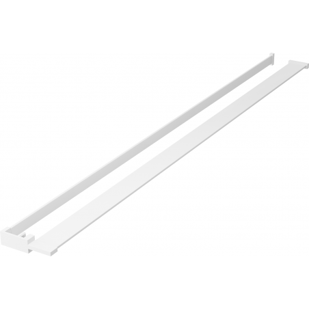 Mexen Kioto+ étagère pour paroi de douche avec porte-serviettes, blanche - 800-02-20