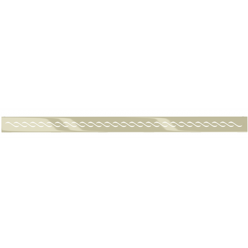 Mexen Flat M18 cache pour caniveau de douche 90 cm, or - 1523090