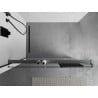Mexen étagère pour panneau de douche avec porte-serviettes, gun metal - 800-02-95