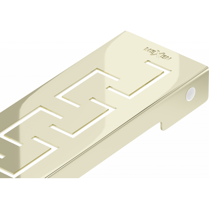 Mexen Flat M15 cache pour drain linéaire 70 cm, or - 1524070