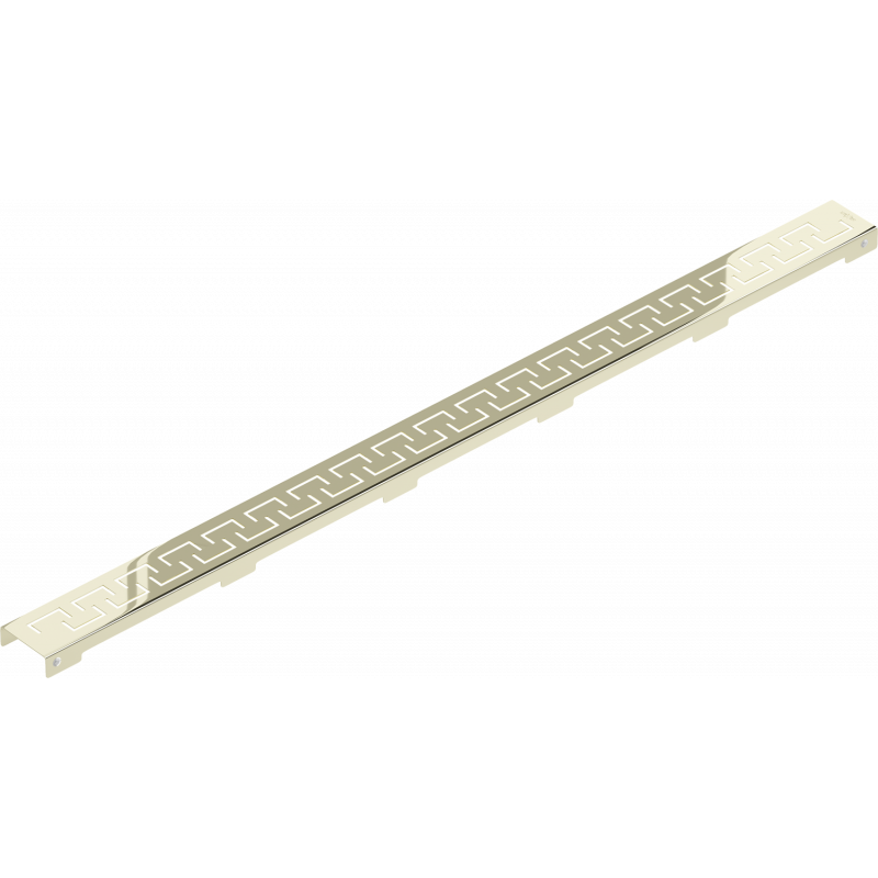 Mexen Flat M15 couvercle pour drain linéaire 90 cm, or - 1524090