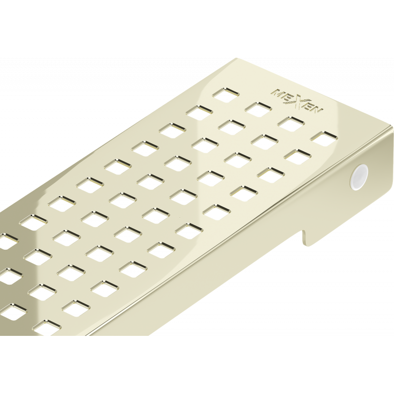 Mexen Flat M08 cache pour caniveau de douche 80 cm, dorée - 1525080