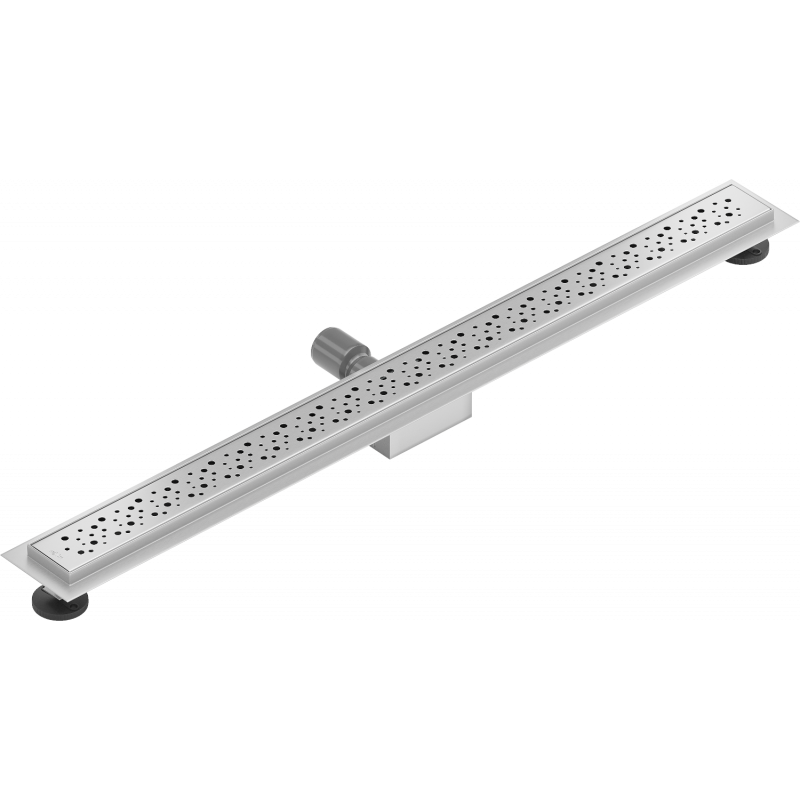 Mexen Flat M12 caniveau linéaire 90 cm, inox - 1021090-15