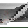 Mexen Kioto+ L paroi de douche avec étagère Walk-in 70 x 200 cm, motif noir, or rose - 800-070-123-60-78