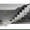 Mexen Kioto+ L paroi de douche avec étagère Walk-in 70 x 200 cm, motif noir, doré - 800-070-123-50-78