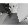 Mexen Kioto+ L paroi de douche avec étagère Walk-in 120 x 200 cm, grille noire, noire - 800-120-123-70-77