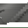 Mexen Kioto+ L paroi de douche avec étagère Walk-in 70 x 200 cm, motif noir, gris gun brossé - 800-070-123-66-77