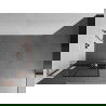 Mexen Kioto+ L paroi de douche avec étagère Walk-in 70 x 200 cm, motif noir, or rose - 800-070-123-60-77