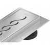 Mexen Flat M18 évacuation linéaire 50 cm, inox - 1023050-15