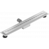 Mexen Flat M18 siphon linéaire 50 cm, inox - 1023050-15