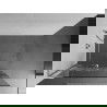Mexen Kioto+ L paroi de douche avec étagère Walk-in 70 x 200 cm, motif blanc, chrome - 800-070-123-01-85
